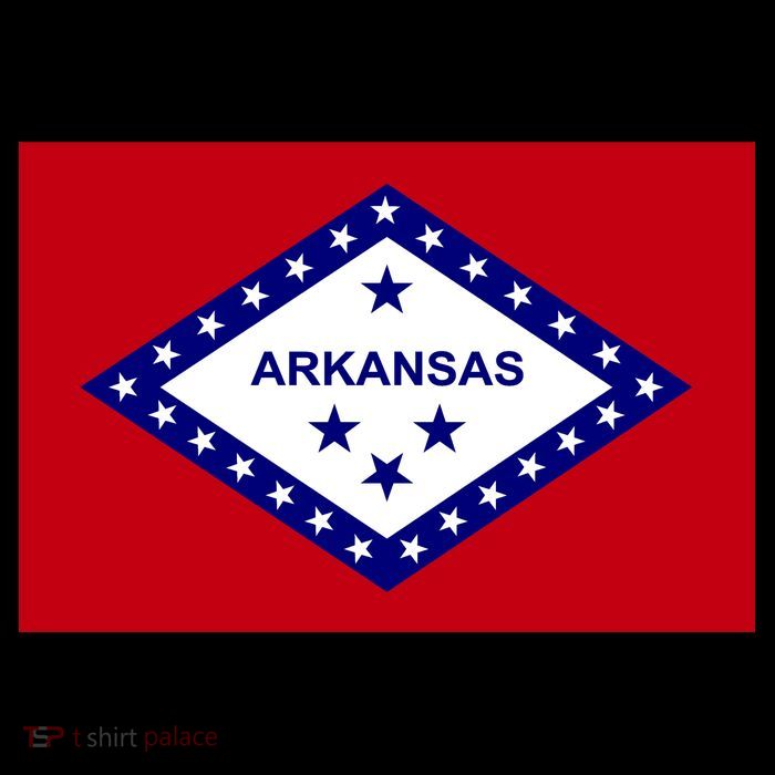 Arkansas State Flag Sustainable Bucket Hat