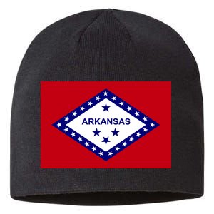 Arkansas State Flag Sustainable Beanie