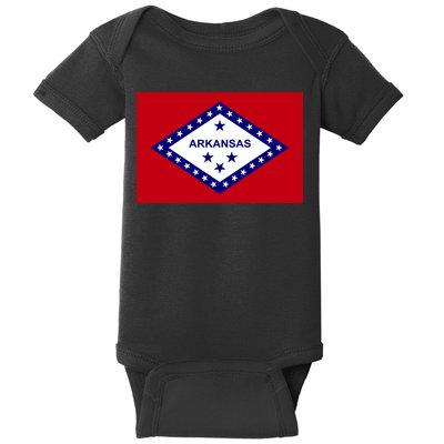 Arkansas State Flag Baby Bodysuit