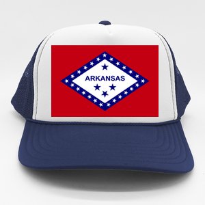 Arkansas State Flag Trucker Hat