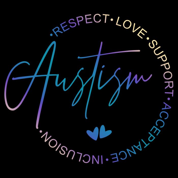 Autism Respect Love Support Acceptance Tie-Dye T-Shirt
