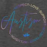 Autism Respect Love Support Acceptance Vector Backpack