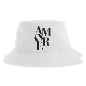 Amore Romantic Love Passion Italian Gift Sustainable Bucket Hat