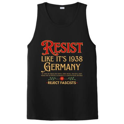Anti-Fascism Resist Like Its 1938 Germany Reject Fascism PosiCharge Competitor Tank