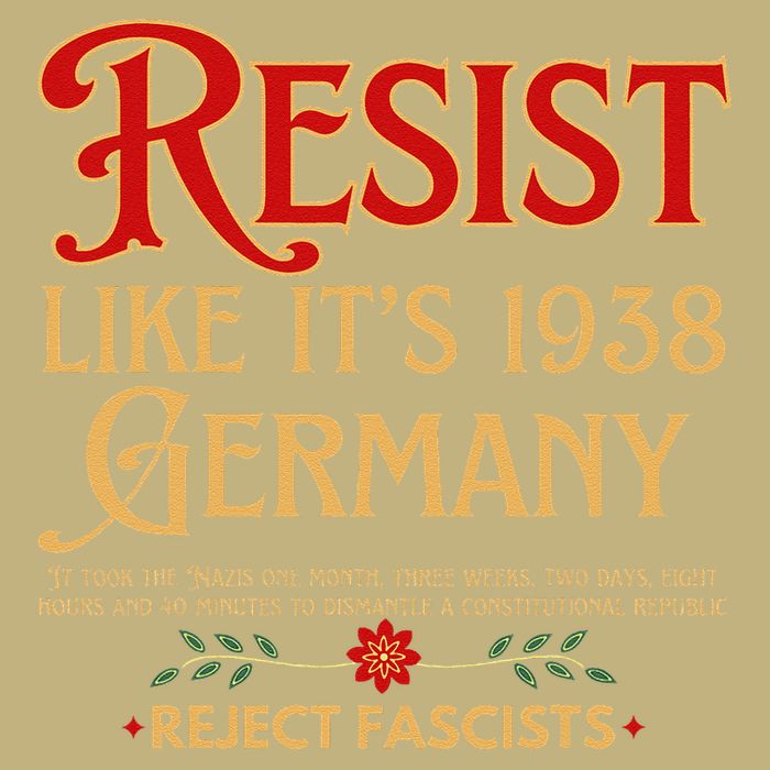 Anti-Fascism Resist Like Its 1938 Germany Reject Fascism Magnet