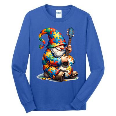 Autism Respect Love Support Gnome Autism Awareness Meaningful Gift Tall Long Sleeve T-Shirt