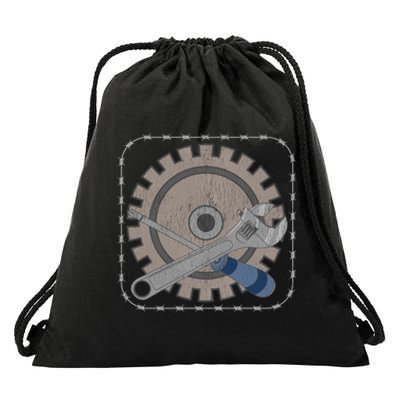 Automobile Restoration Lovers Car Repair Auto Mechanic Drawstring Bag