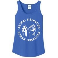 Animal Rights Liberation Vegan Vegetarian Gift Ladies Essential Tank