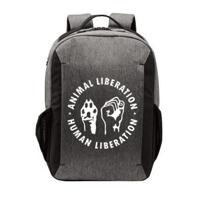 Animal Rights Liberation Vegan Vegetarian Gift Vector Backpack