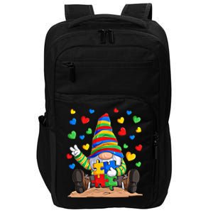 Autism Respect Love Support Gnome Autism Awareness Great Gift Impact Tech Backpack