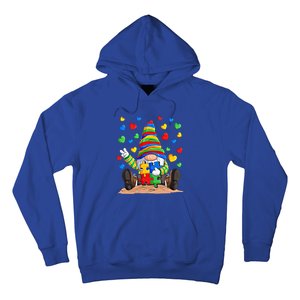 Autism Respect Love Support Gnome Autism Awareness Great Gift Hoodie