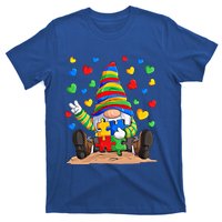 Autism Respect Love Support Gnome Autism Awareness Great Gift T-Shirt