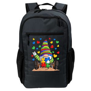 Autism Respect Love Support Gnome Autism Awareness Great Gift Daily Commute Backpack