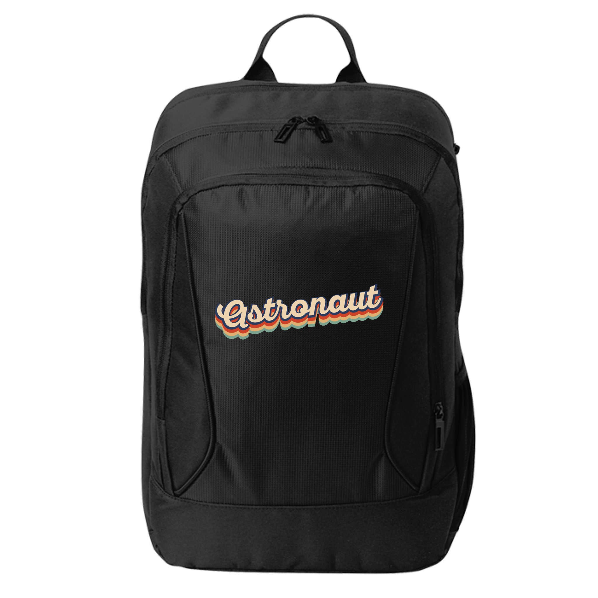 Astronaut Retro Logo City Backpack