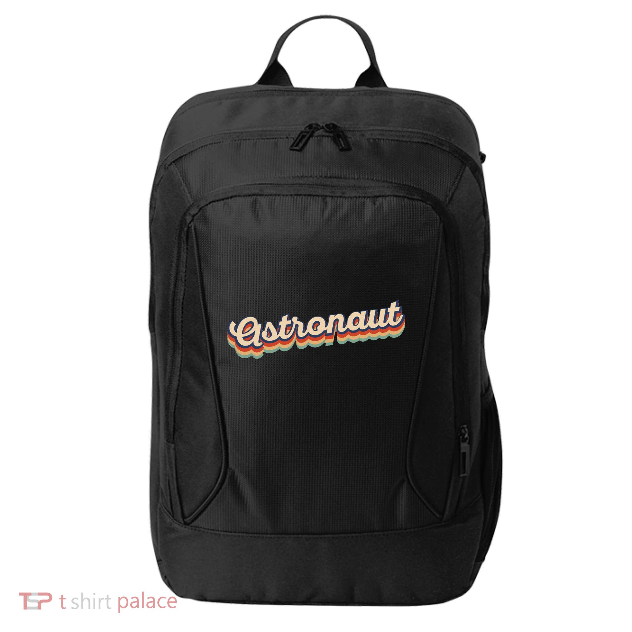 Astronaut Retro Logo City Backpack