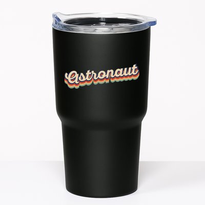 Astronaut Retro Logo Tumbler