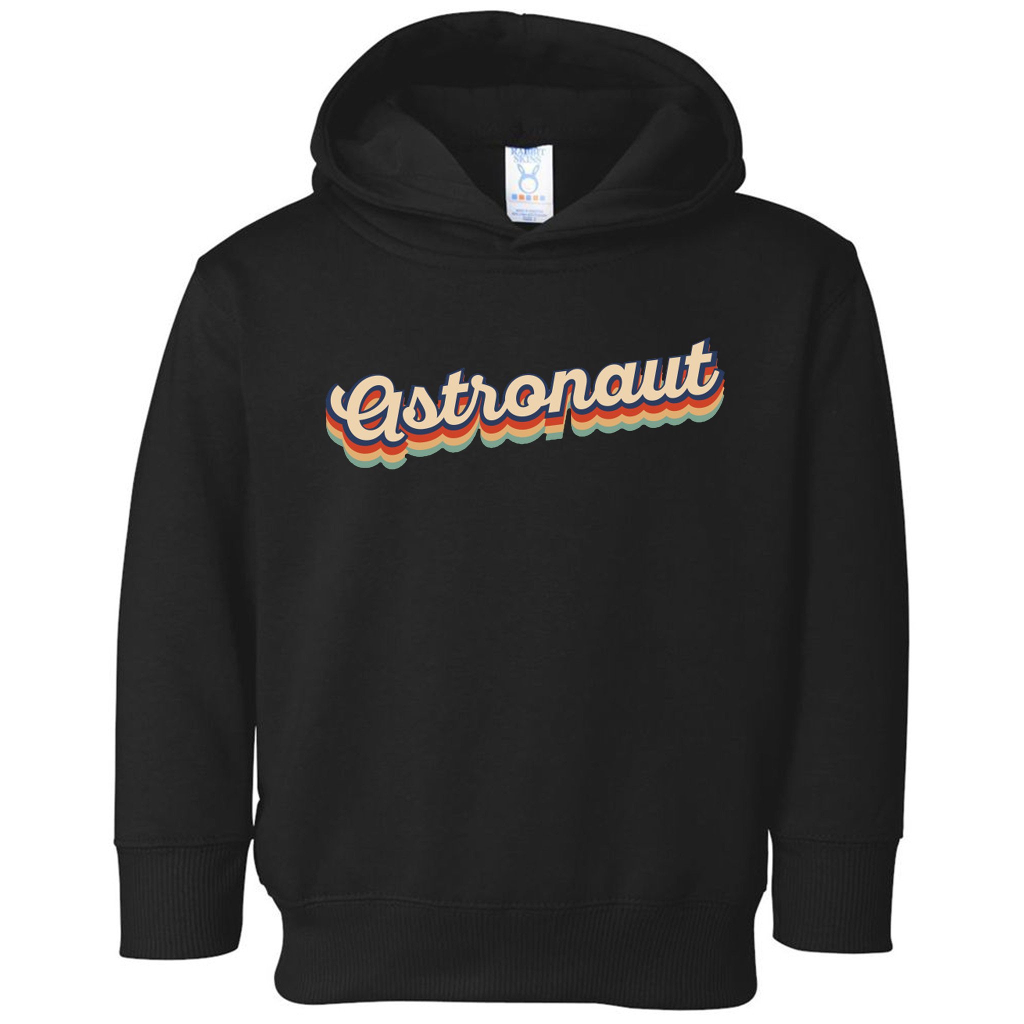 Astronaut Retro Logo Toddler Hoodie