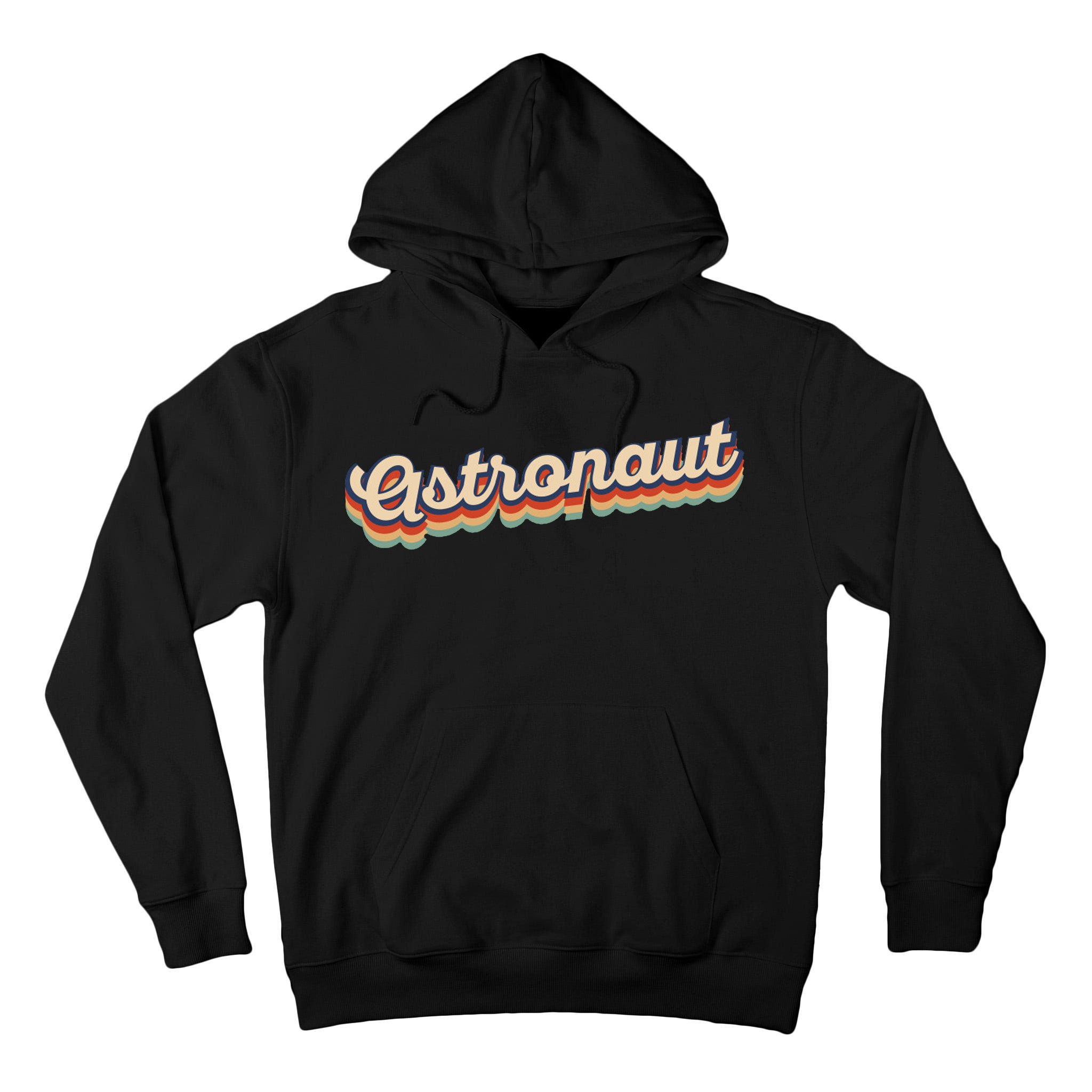 Astronaut Retro Logo Tall Hoodie