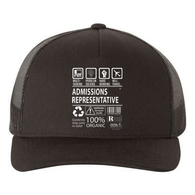 Admissions Representative Multitasking Job Yupoong Adult 5-Panel Trucker Hat