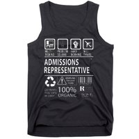 Admissions Representative Multitasking Job Tank Top