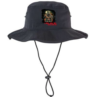 A Real Man Will Chase After You Horror Movie Bucket Hat