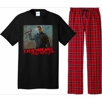 A Real Man Will Chase After You, Halloween Horror Movies Pajama Set