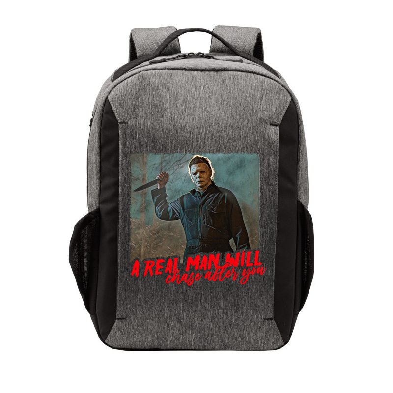A Real Man Will Chase After You, Halloween Horror Movies Vector Backpack