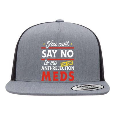 Anti Rejection Meds Organ Transplant Kidney Liver Surgery Flat Bill Trucker Hat