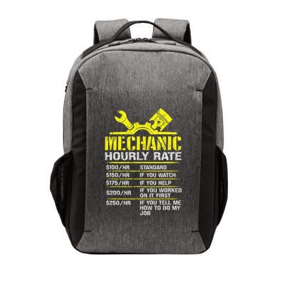Auto Repair Mechanic Labor Rates Funny Mechanic Hourly Rate Vector Backpack