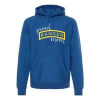 Army Ranger Mom Gift Proud Ranger Mom Tab Gift Premium Hoodie