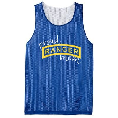 Army Ranger Mom Gift Proud Ranger Mom Tab Gift Mesh Reversible Basketball Jersey Tank