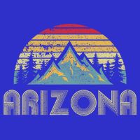 Arizona Retro Mountains Nature Hiking Apron