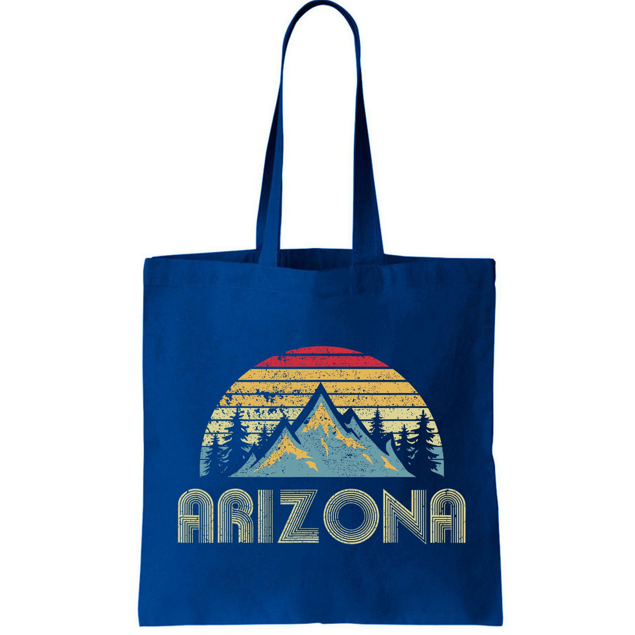 Arizona Retro Mountains Nature Hiking Bag