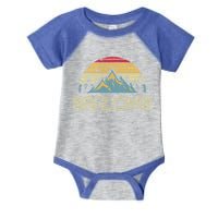 Arizona Retro Mountains Nature Hiking Infant Baby Jersey Bodysuit