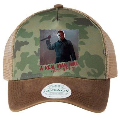 A Real Man Will Chase After You Legacy Tie Dye Trucker Hat