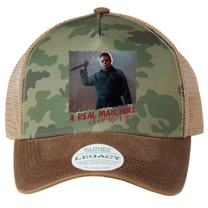 A Real Man Will Chase After You Legacy Tie Dye Trucker Hat