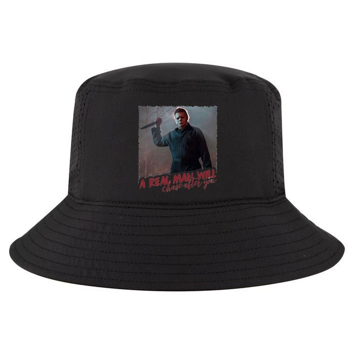 A Real Man Will Chase After You Cool Comfort Performance Bucket Hat