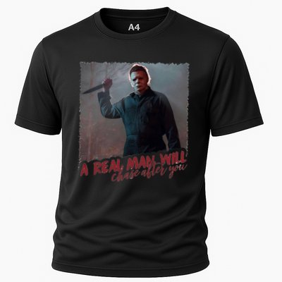 A Real Man Will Chase After You Performance Shirt