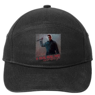 A Real Man Will Chase After You 7-Panel Snapback Hat