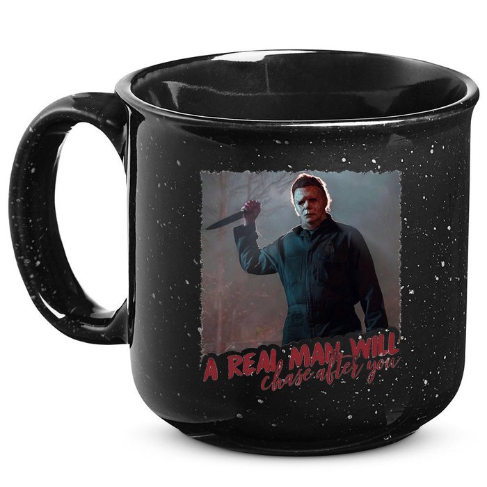 A Real Man Will Chase After You 15oz Campfire Ceramic Mug