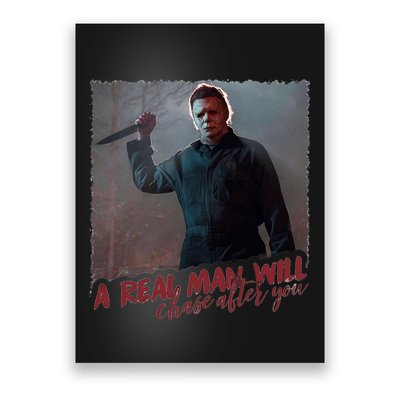 A Real Man Will Chase After You Poster