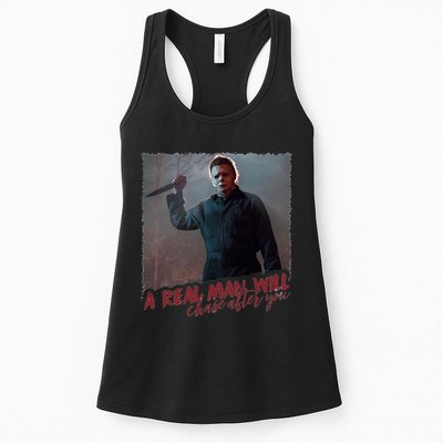 A Real Man Will Chase After You Womens Tank Top