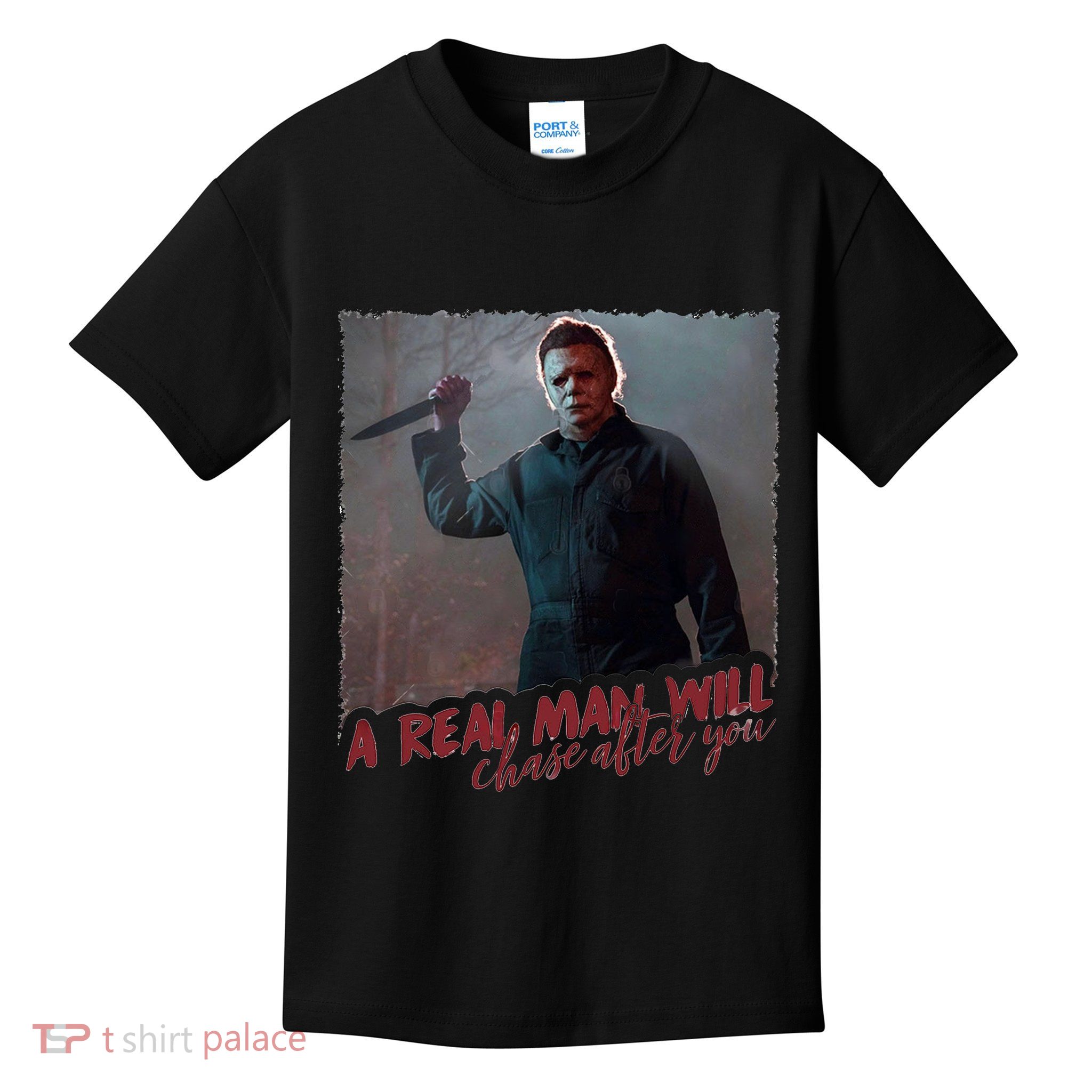 A Real Man Will Chase After You Kids T-Shirt