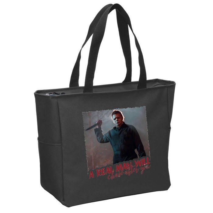 A Real Man Will Chase After You Zip Tote Bag