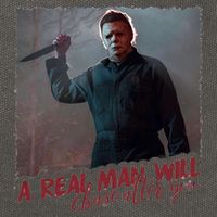 A Real Man Will Chase After You Cotton Canvas Backpack