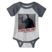 A Real Man Will Chase After You Infant Baby Jersey Bodysuit
