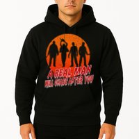 A Real Man Will Chase After You Halloween Horor Movie Retro Hoodie