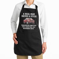 A Real Man Drives A Stick Through His Own Eyes For Coveting His Neighbors Wife Apron