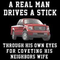 A Real Man Drives A Stick Through His Own Eyes For Coveting His Neighbors Wife 16 in Basic Backpack
