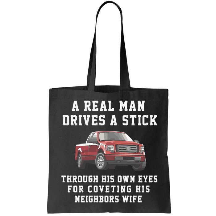 A Real Man Drives A Stick Through His Own Eyes For Coveting His Neighbors Wife Bag